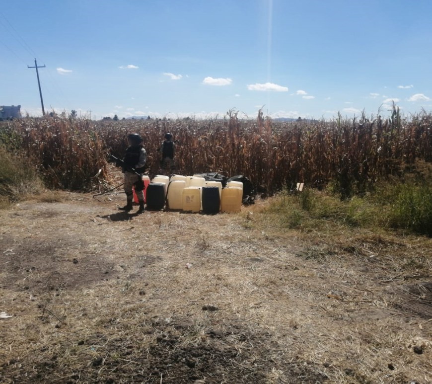 Toma ilegal de combustible