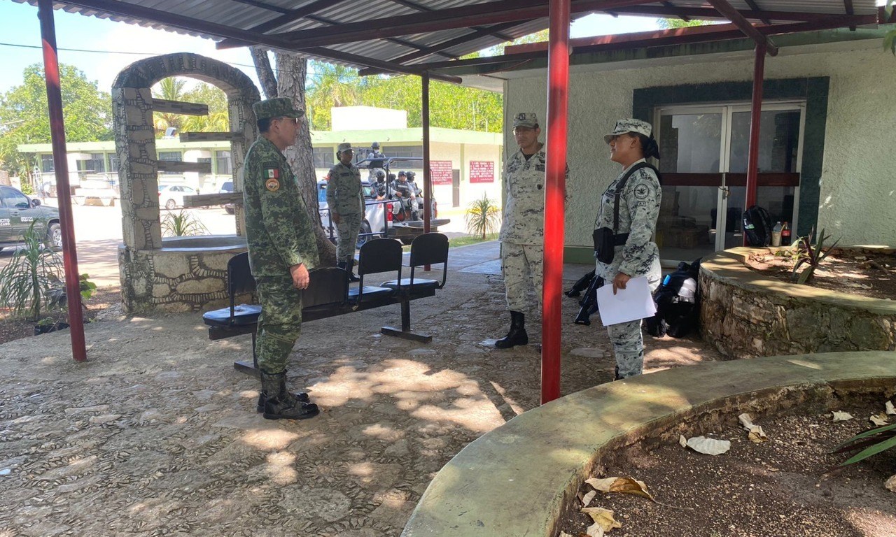 Efectivos de la Guardia Nacional