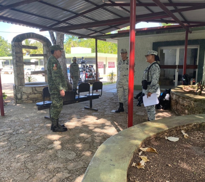 Efectivos de la Guardia Nacional