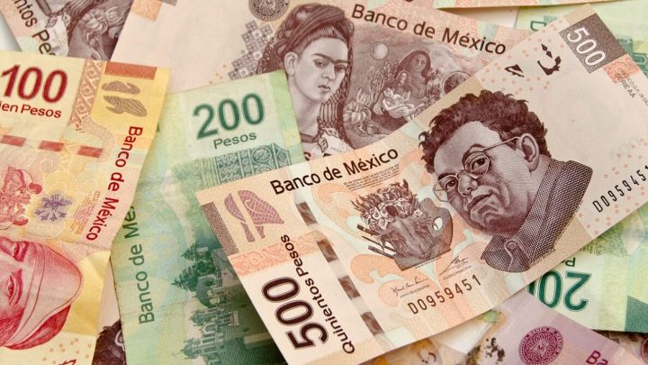 Pesos en billetes