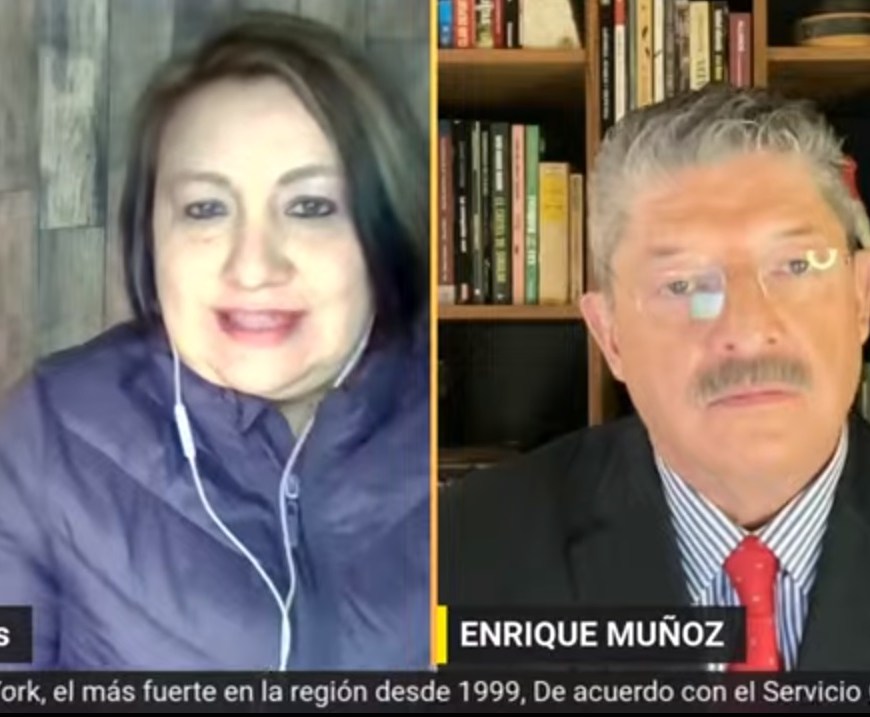 Guadalupe Reyes y Enrique Muñoz