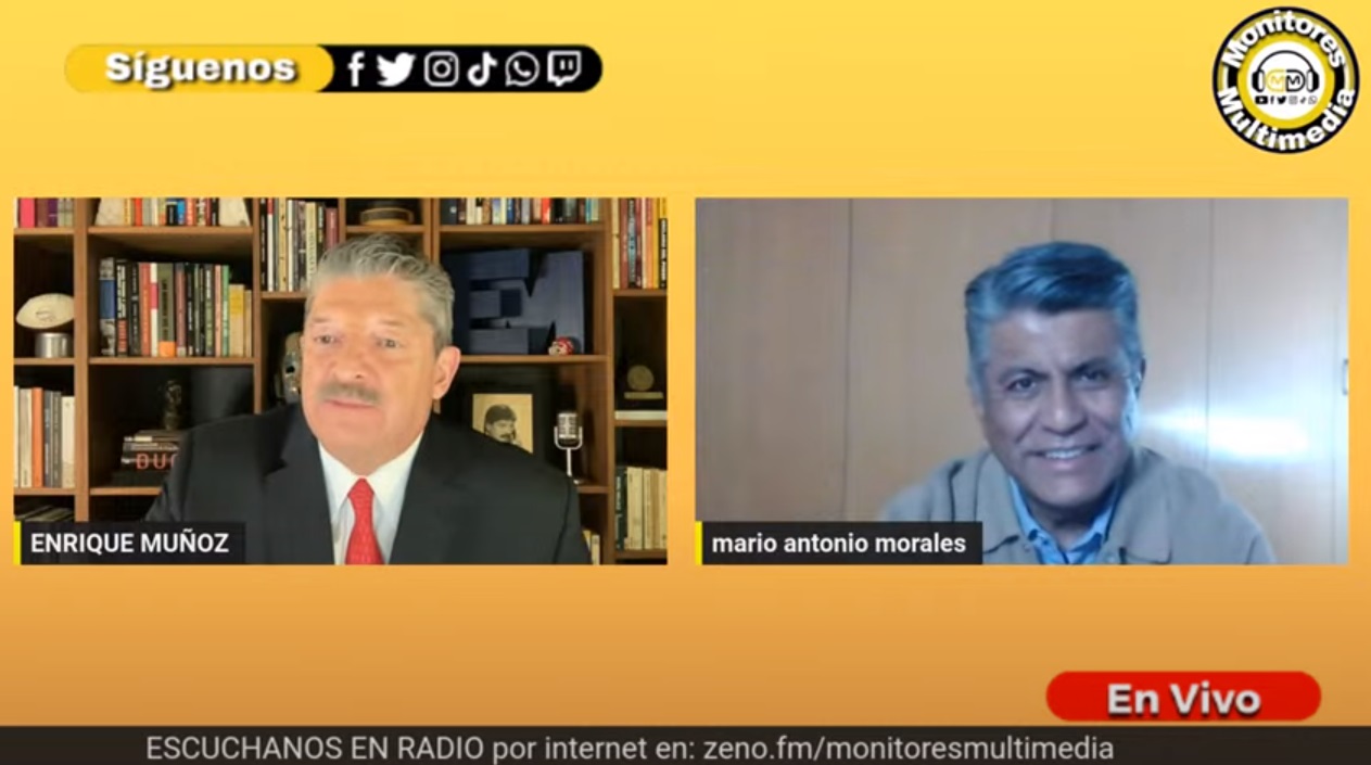 Enrique Muñoz y Mario Antonio Morales