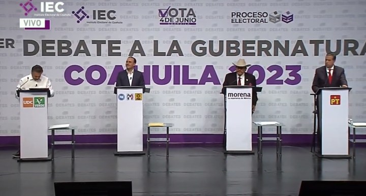 Debate de candidatos en Coahuila