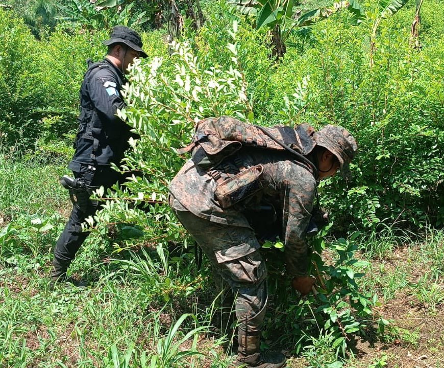 Elementos de la Policía Nacional Civil de Guatemala