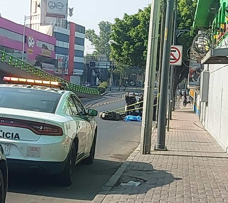 Accidente en motocicleta