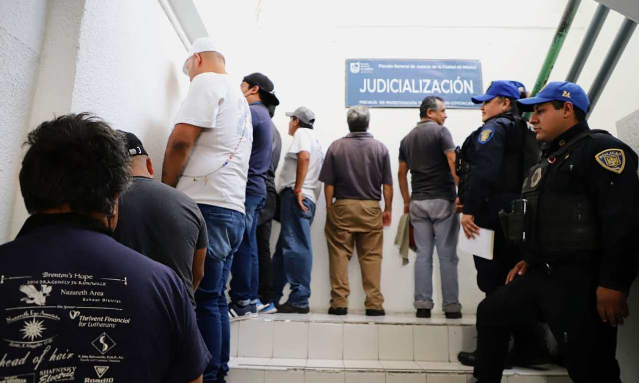 Franereros detenidos