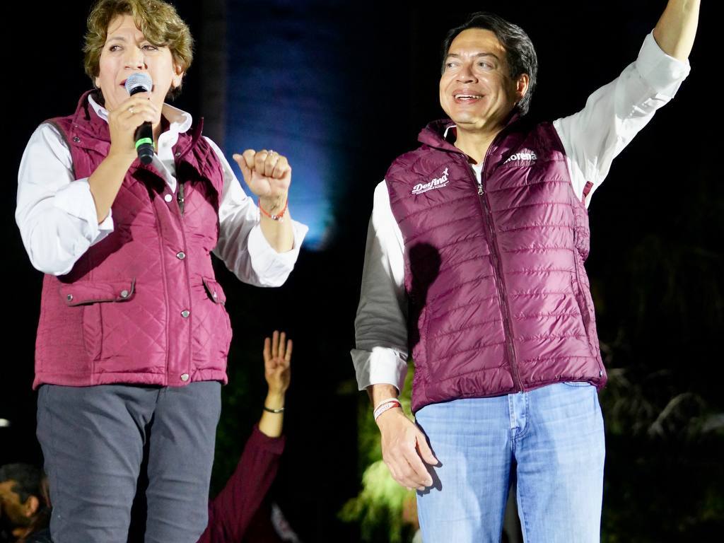 Mario Delgado, Delfina Gómez