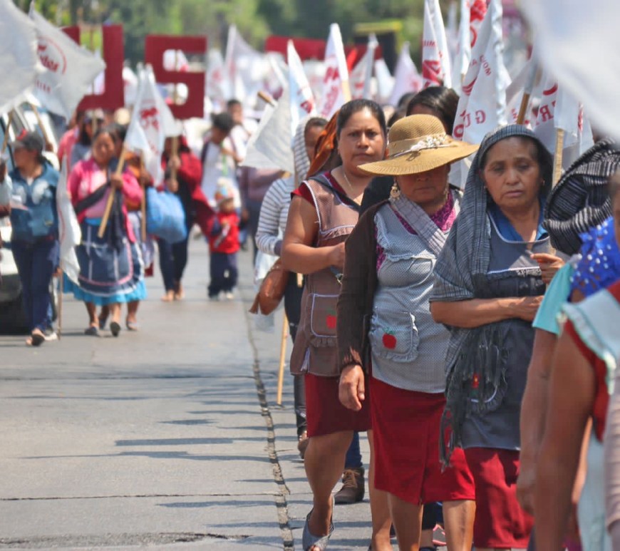 Personas en manifestación
