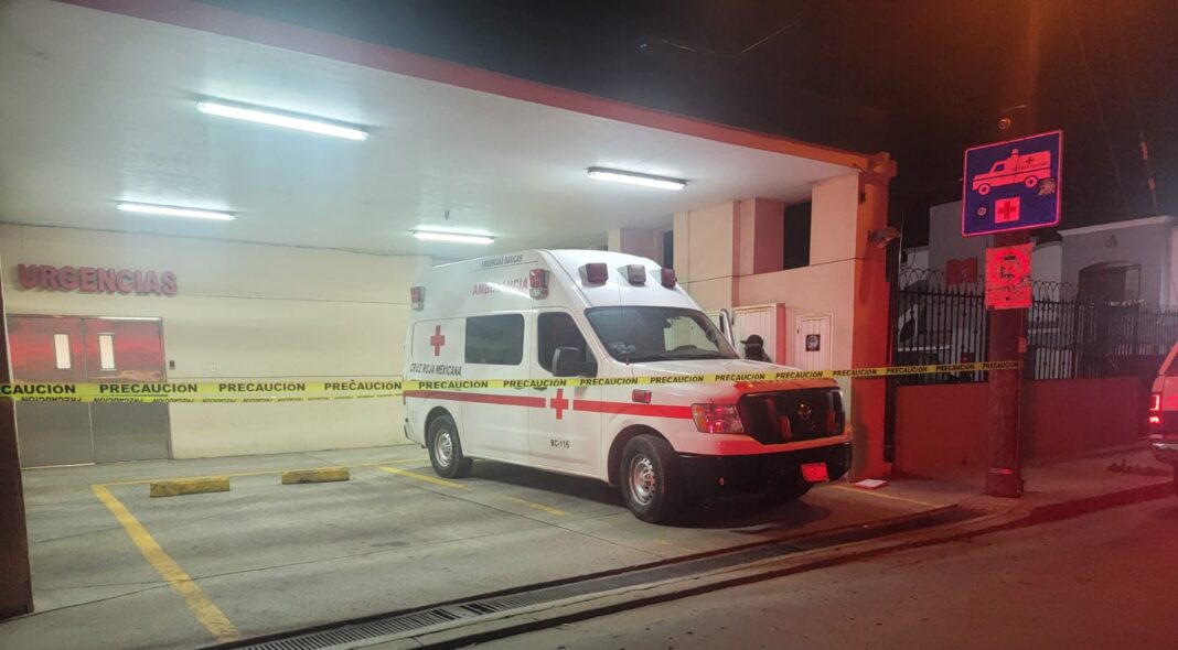 Ambulancia de la Cruz Roja agredida