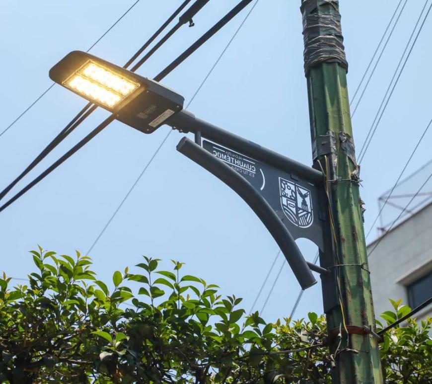 Luminarias en Cuauhtmémoc
