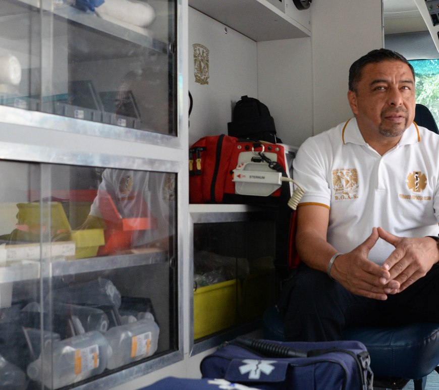 Socorrista de la UNAM