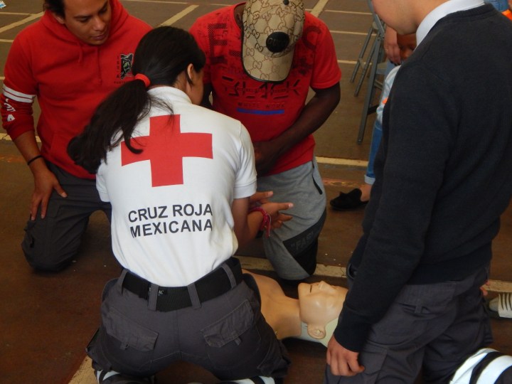 Socorrista de la Cruz Roja