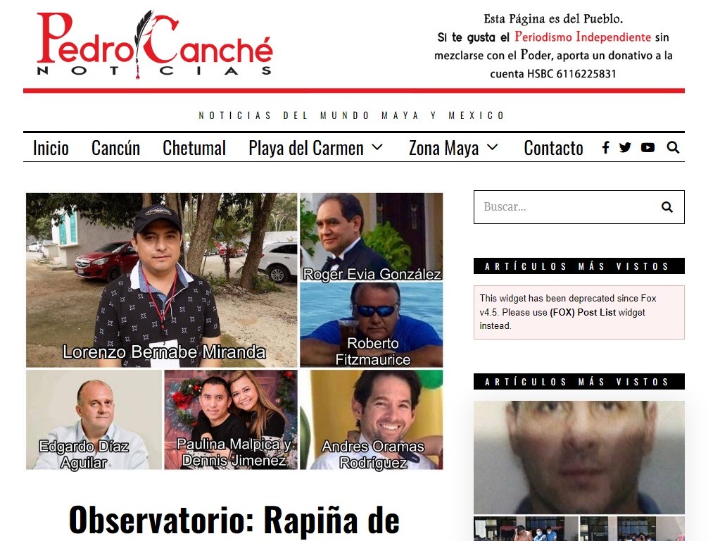 Pedro Canché Noticias