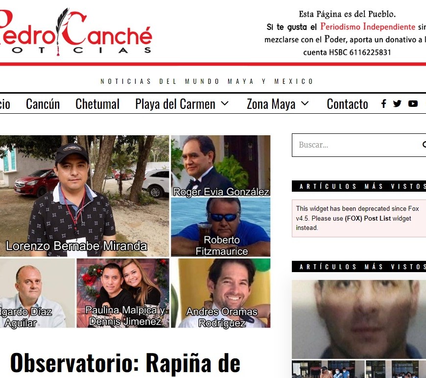 Pedro Canché Noticias