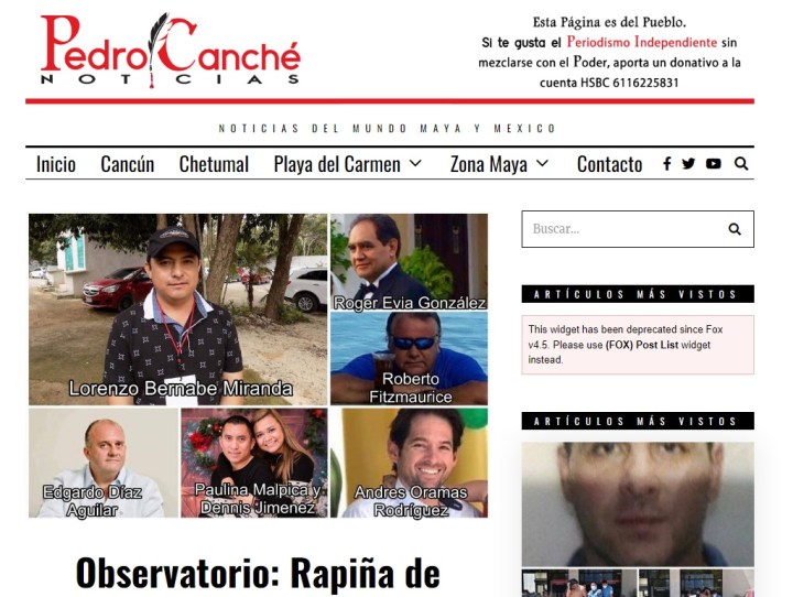 Pedro Canché Noticias