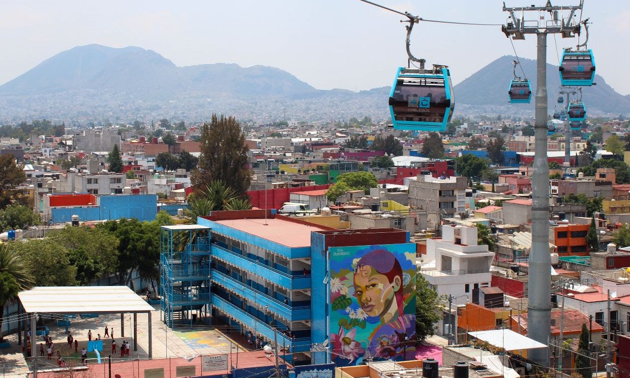 Servicio del Cablebus