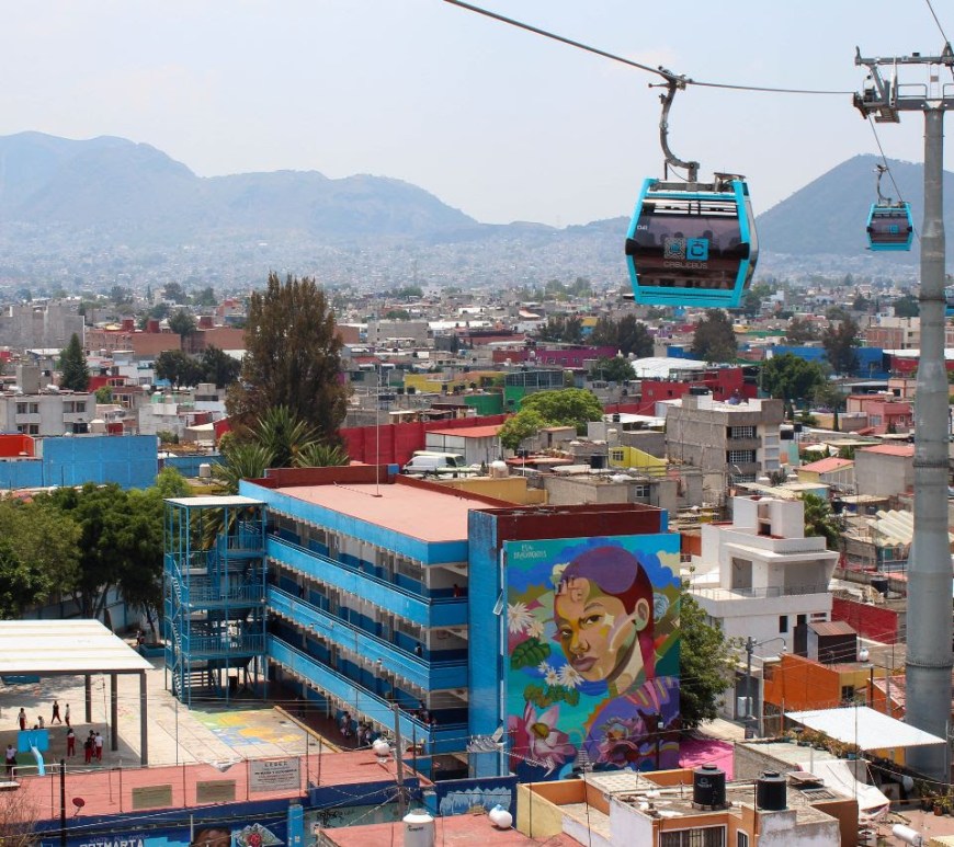 Servicio del Cablebus