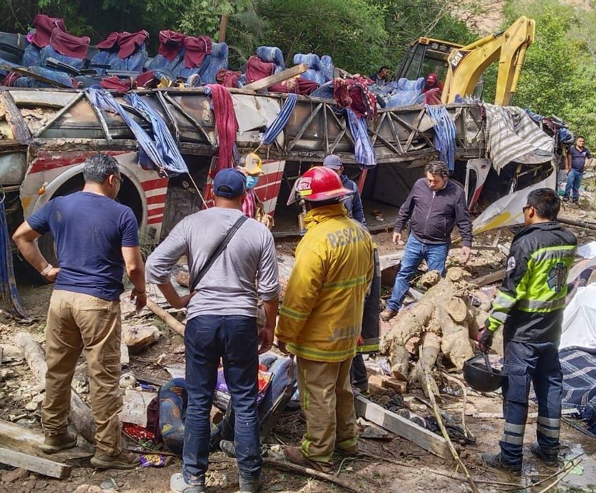 Accidente trágico en Oaxaca