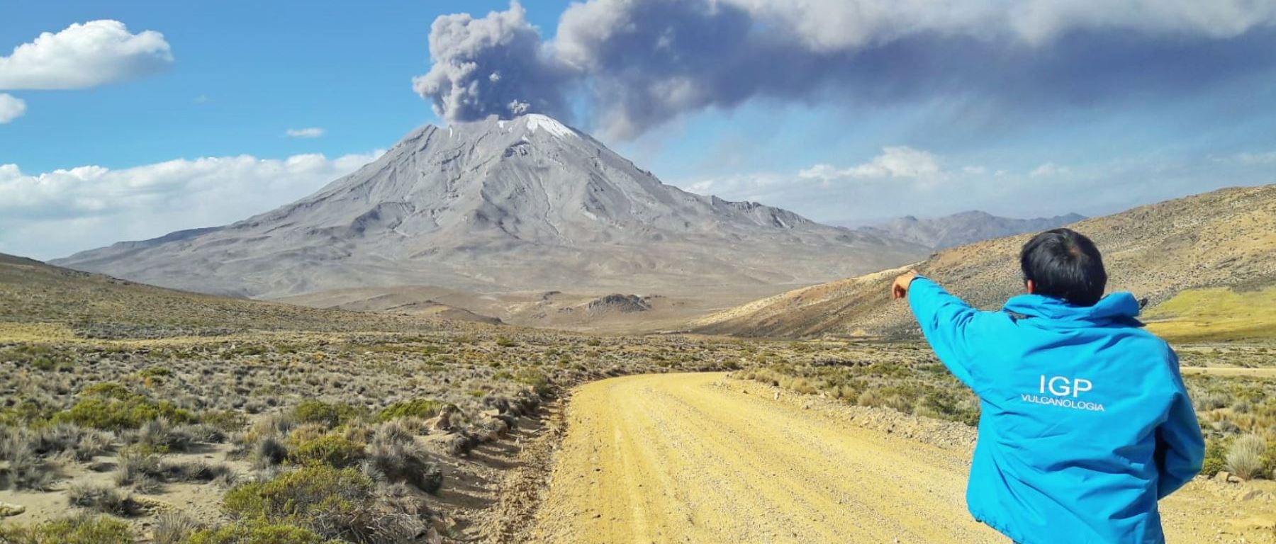 Volcán Ubinas en Perú