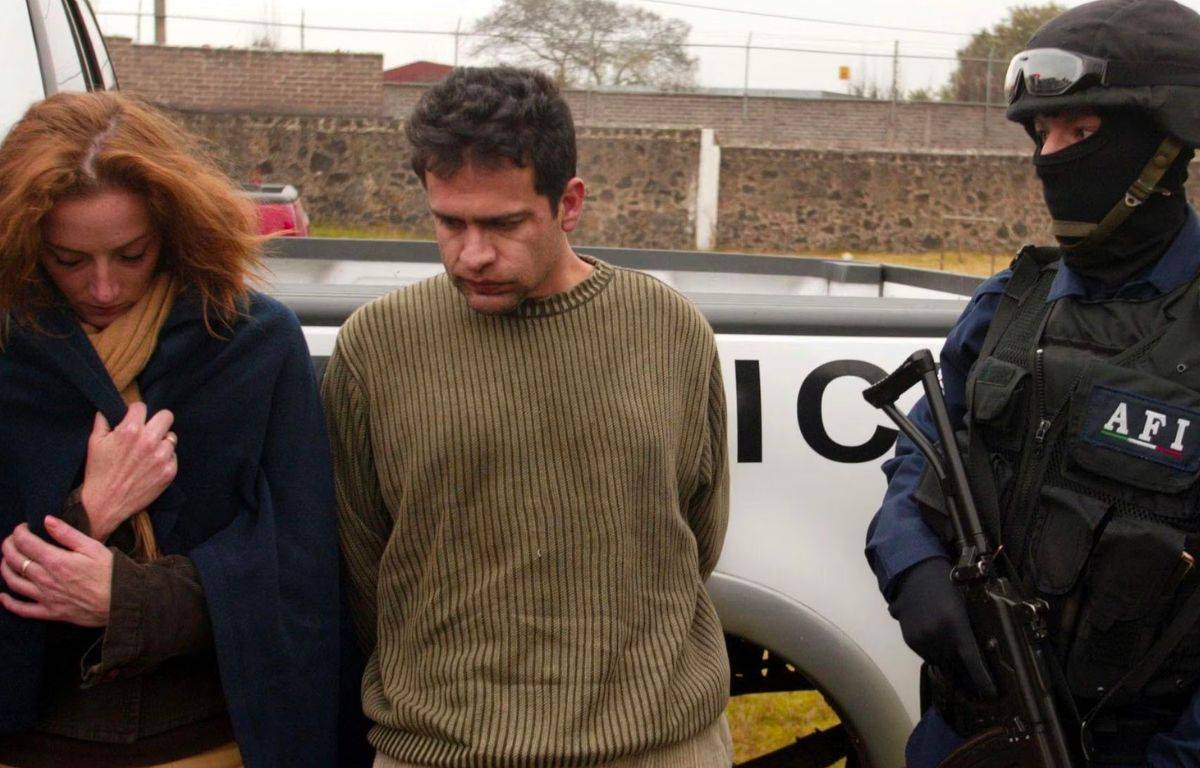 Florance Cassez e Israel Vallarta