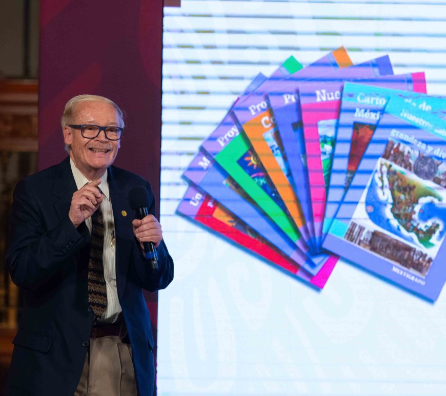 Presentan libros de texto gratuitos