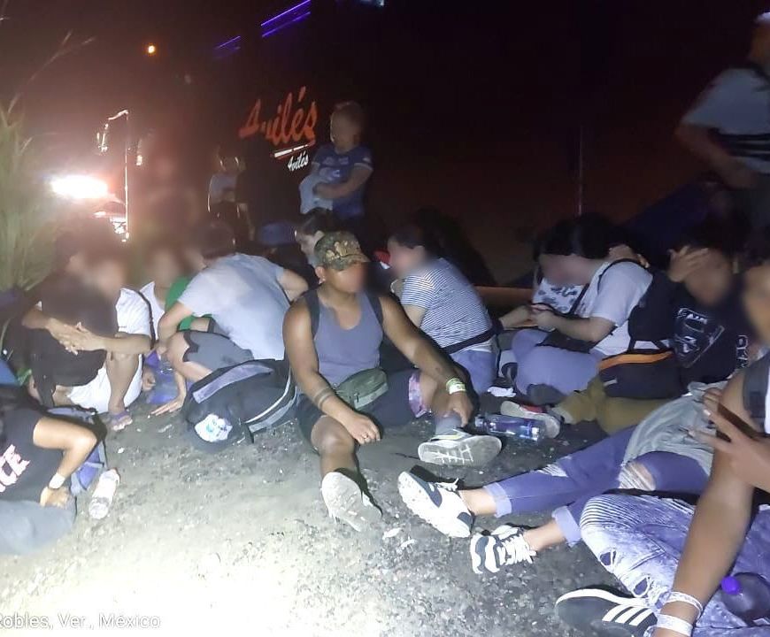 Accidente con migrantes