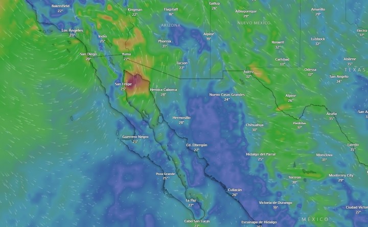 tormenta tropical "Hilary"