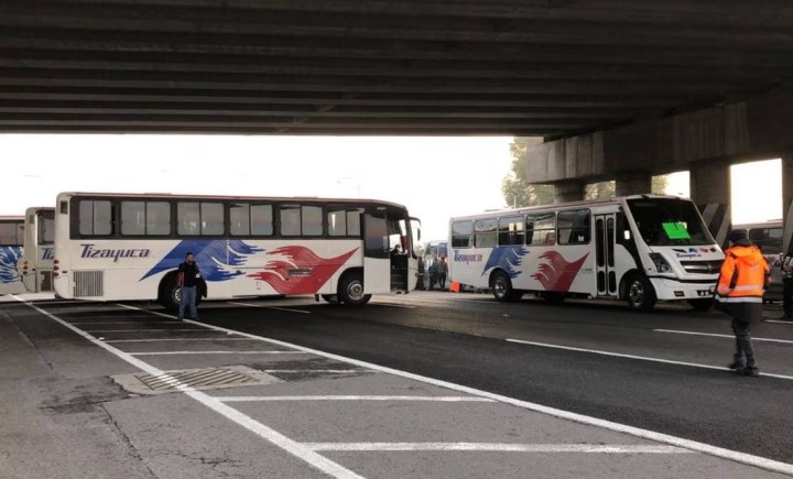 Vehículos de transporte en el estado de México