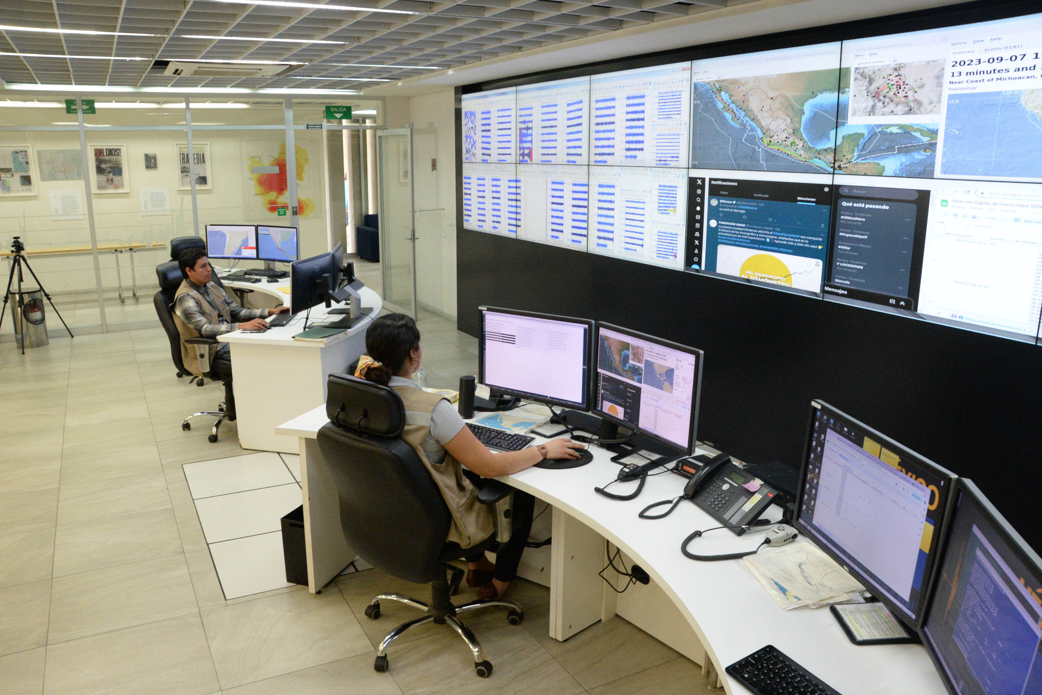 Sismológico nacional de la UNAM