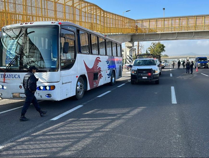 Autobús de transporte colectivo del estado de México