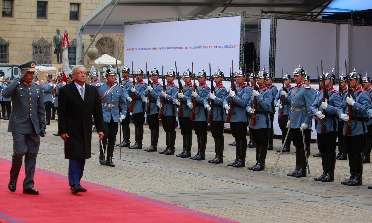 Andrés Manuel López Obrador y Gabriel Boric