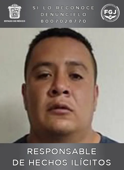 Cartel de persona sentenciada