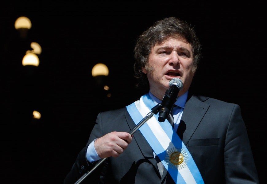 El presidente de Argentina, Javier Milei, en una fotografía de archivo. EFE Juan Ignacio Roncoroni
