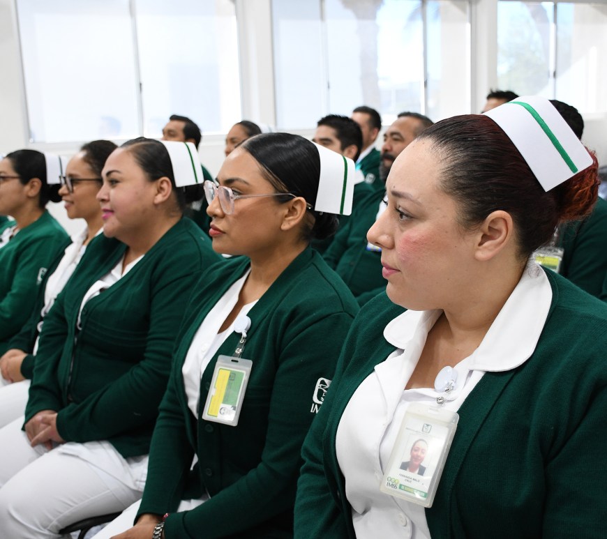 Enfermeras del IMSS