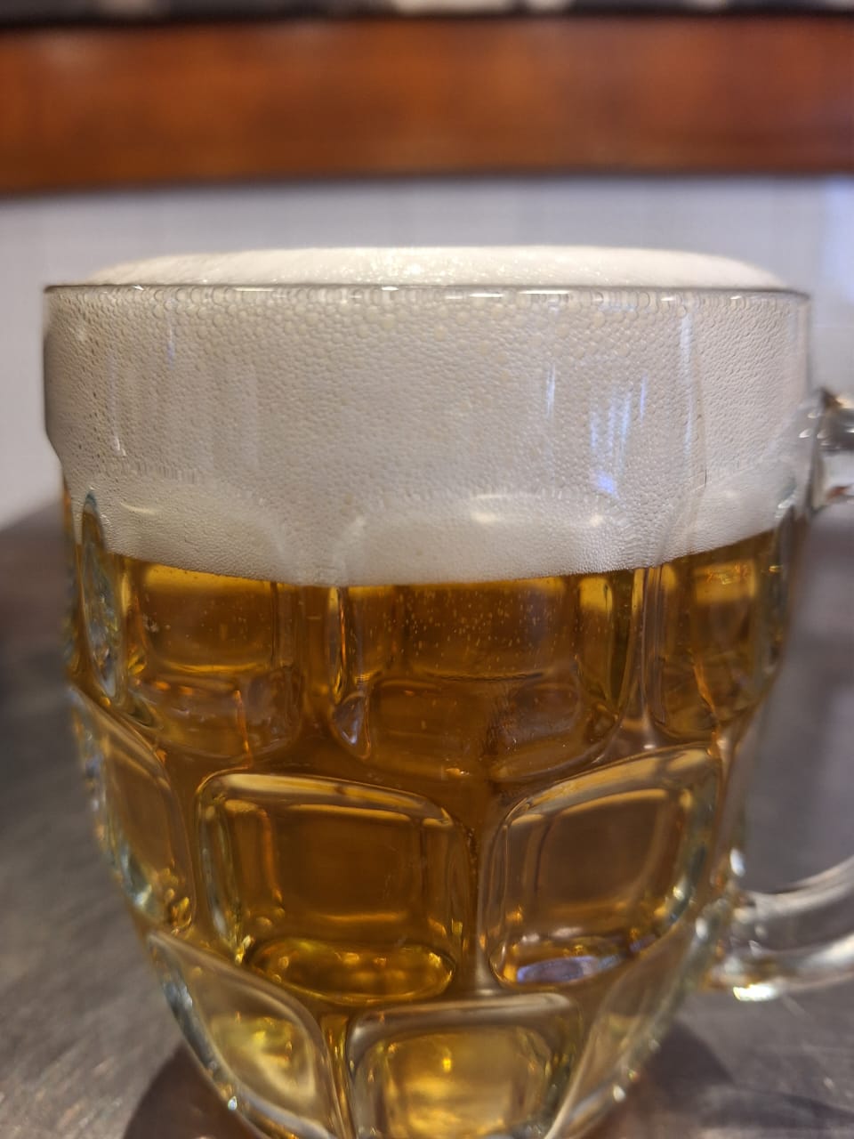 Salón Corona, Cerveza en tarro