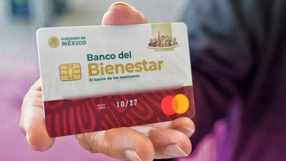 Tarjeta del banco del bienestar