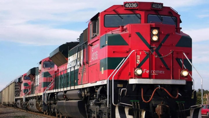 Locomotora del ferrocaril mexicano