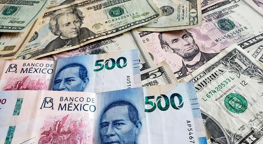 Billetes peso dolar