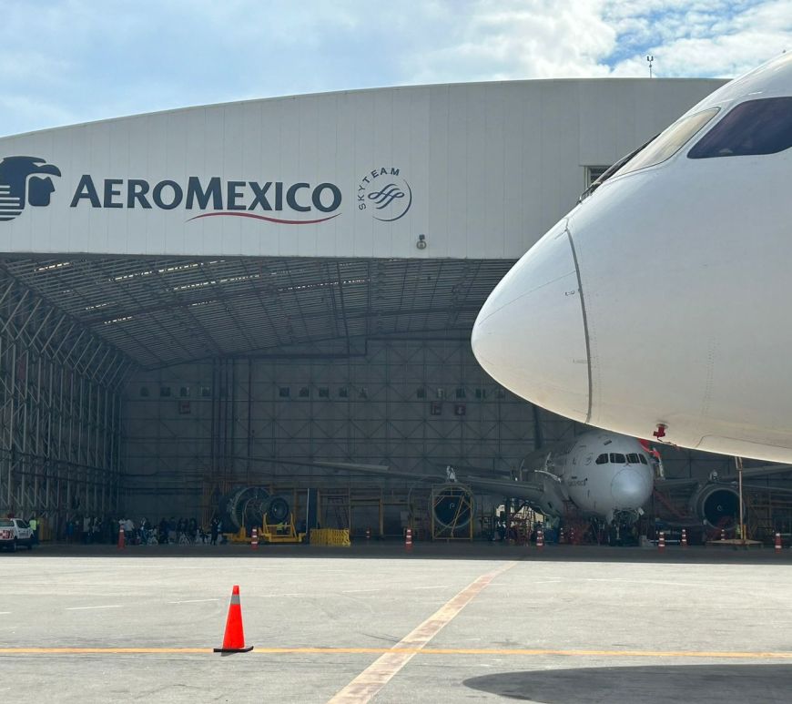 Nave aérea de Aeromexico