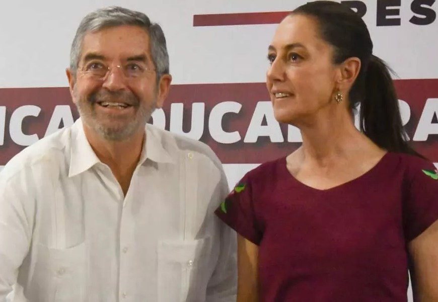 Juan Ramón de la Fuente y Claudia Sheinbaum