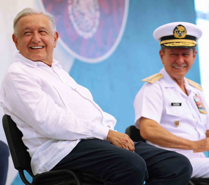 Andrés Manuel López Obrador y José Rafael Ojeda