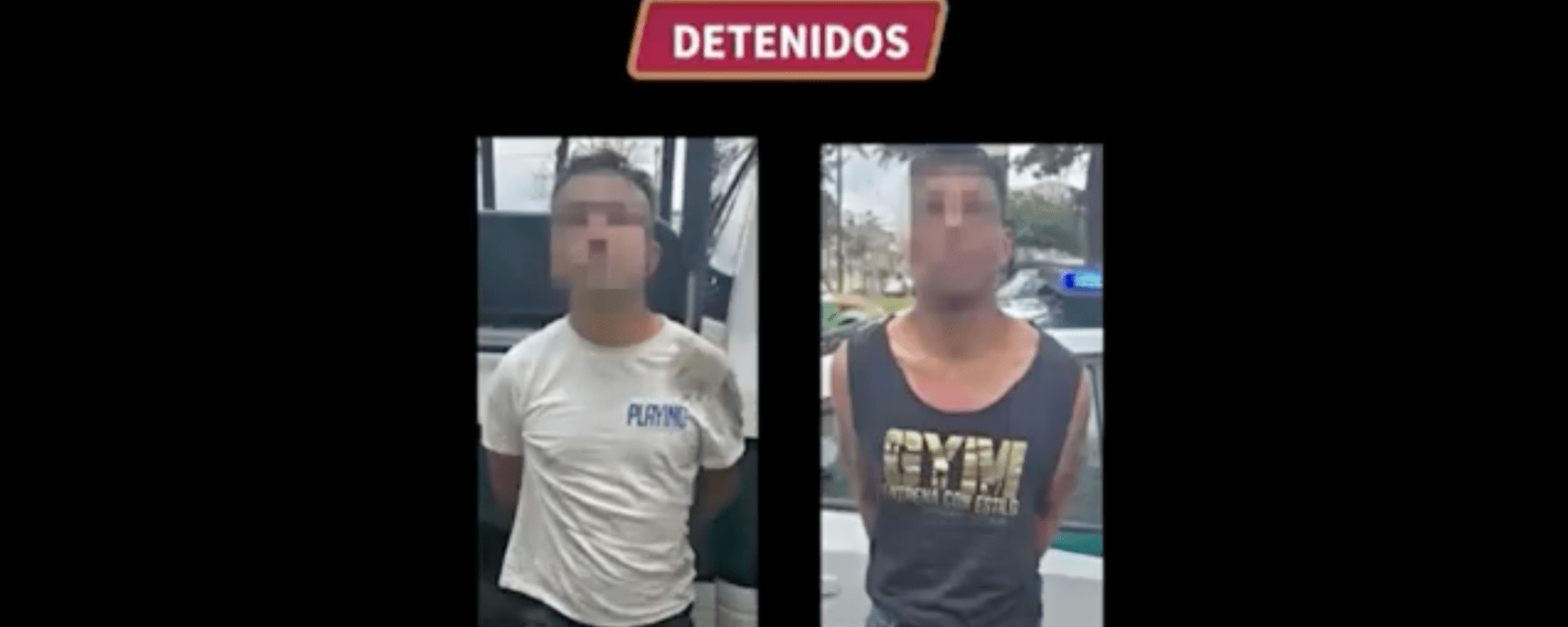 Ladrones detenidos