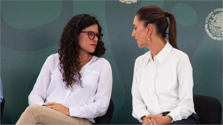 Luisa Alcalde Luján y Claudia Sheinbaum Pardo