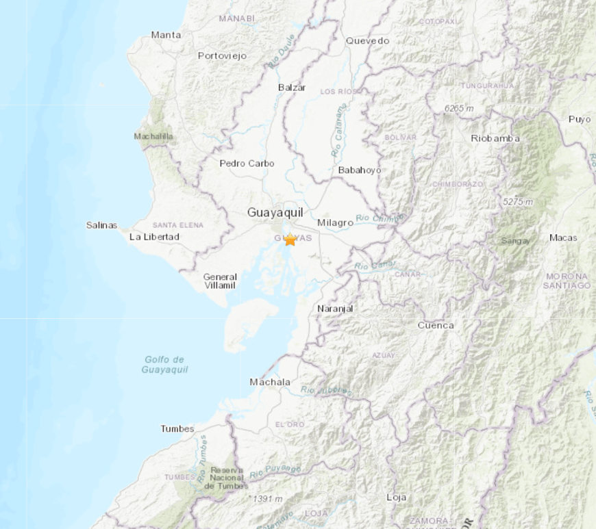 Sismo en Ecuador