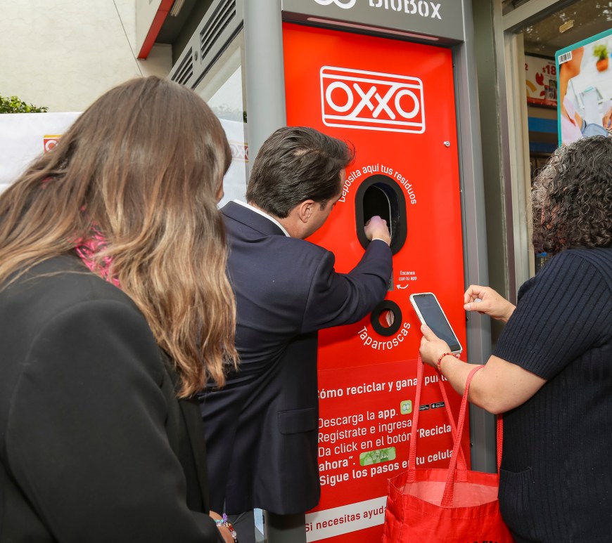 Reciclaje Oxxo
