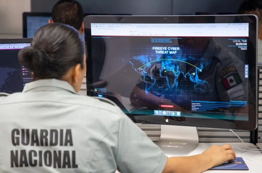 Guardia Nacional computadora