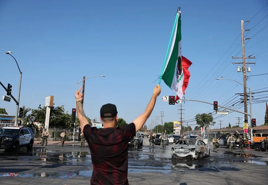 Protesta Los Angeles
