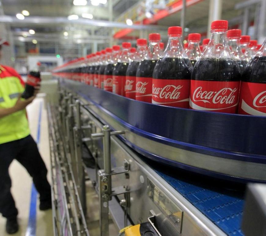 Botellas coca cola