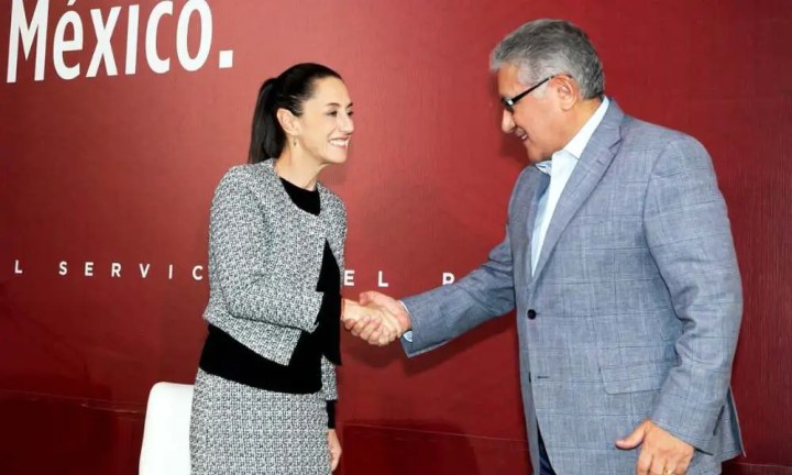 Claudia Sheinbuam y Alfonso Cepeda Salas