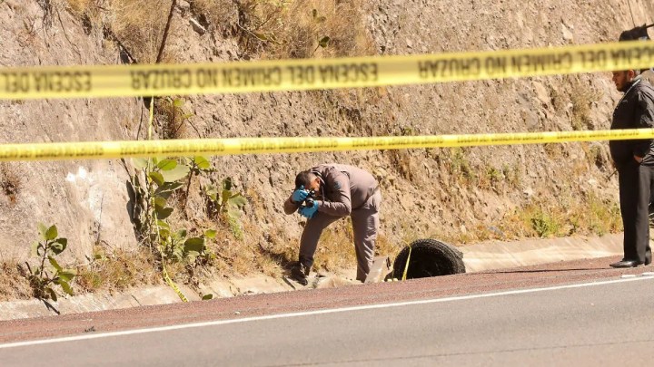 Perito accidente accidente cinta